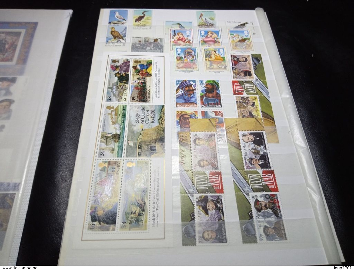 DM942 LOT FEUILLES MONDE TOUS NEUFS MNH A TRIER COTE++ DEPART 10€ - Collections (with Albums)