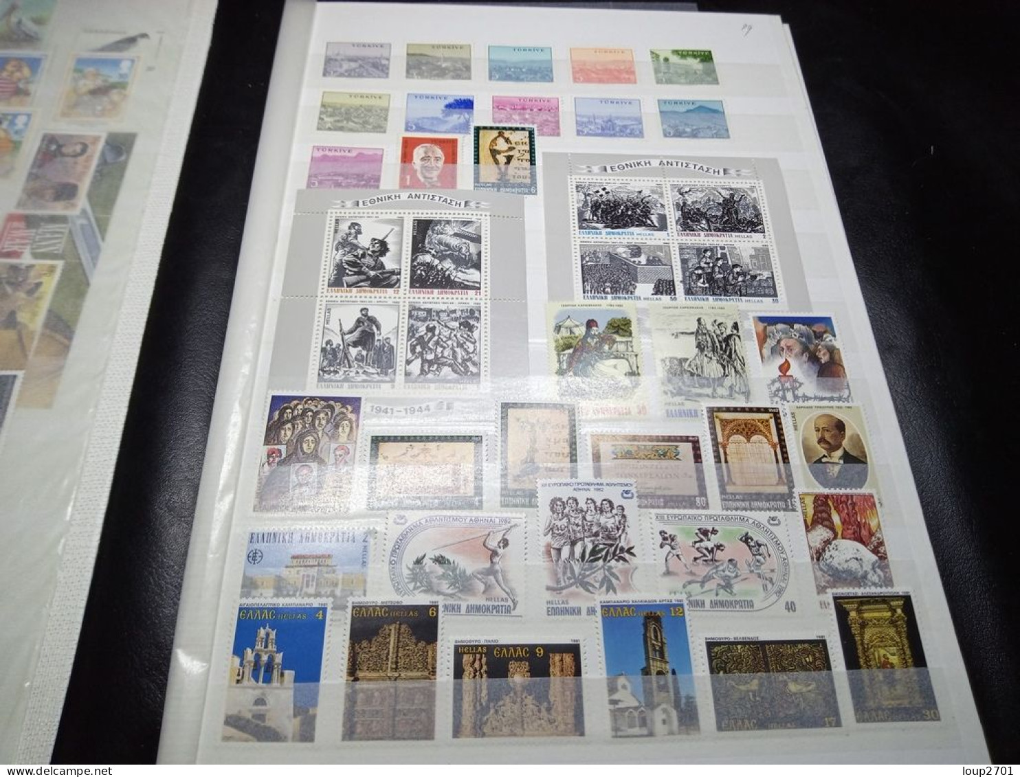 DM942 LOT FEUILLES MONDE TOUS NEUFS MNH A TRIER COTE++ DEPART 10€ - Collezioni (in Album)