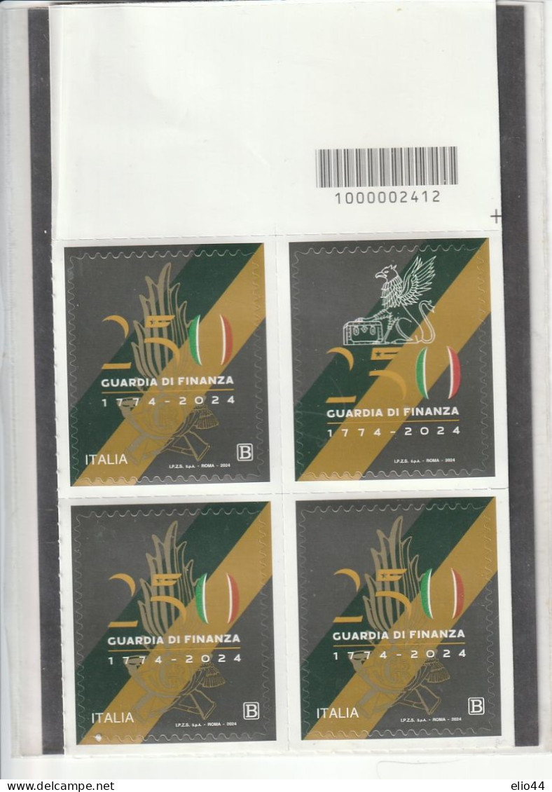 Italia - Repubblica - Francobolli Nuovi Con Codice Barre - - Barcodes