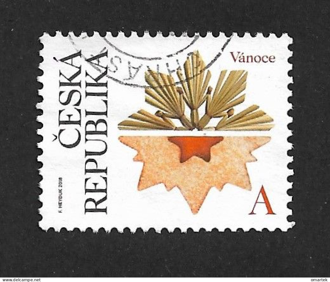 Czech Republic 2018 ⊙ Mi 1007 Christmas - Sweets. Tschechische Republik C5 - Usati