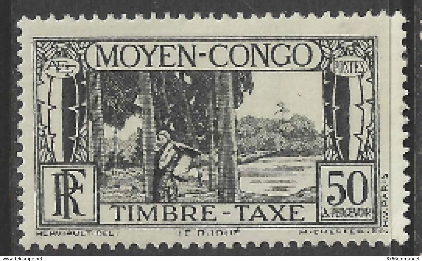 CONGO TAXE N°29 N* - Unused Stamps