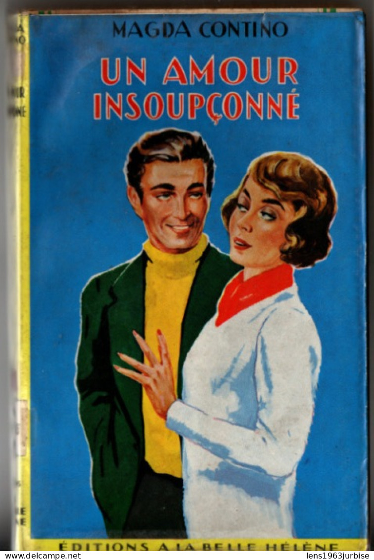 Magda Contino , Un Amour Insoupçonné , ( 1958 ) Trace D'usage , Cachet De Bibliothèque - Romantici