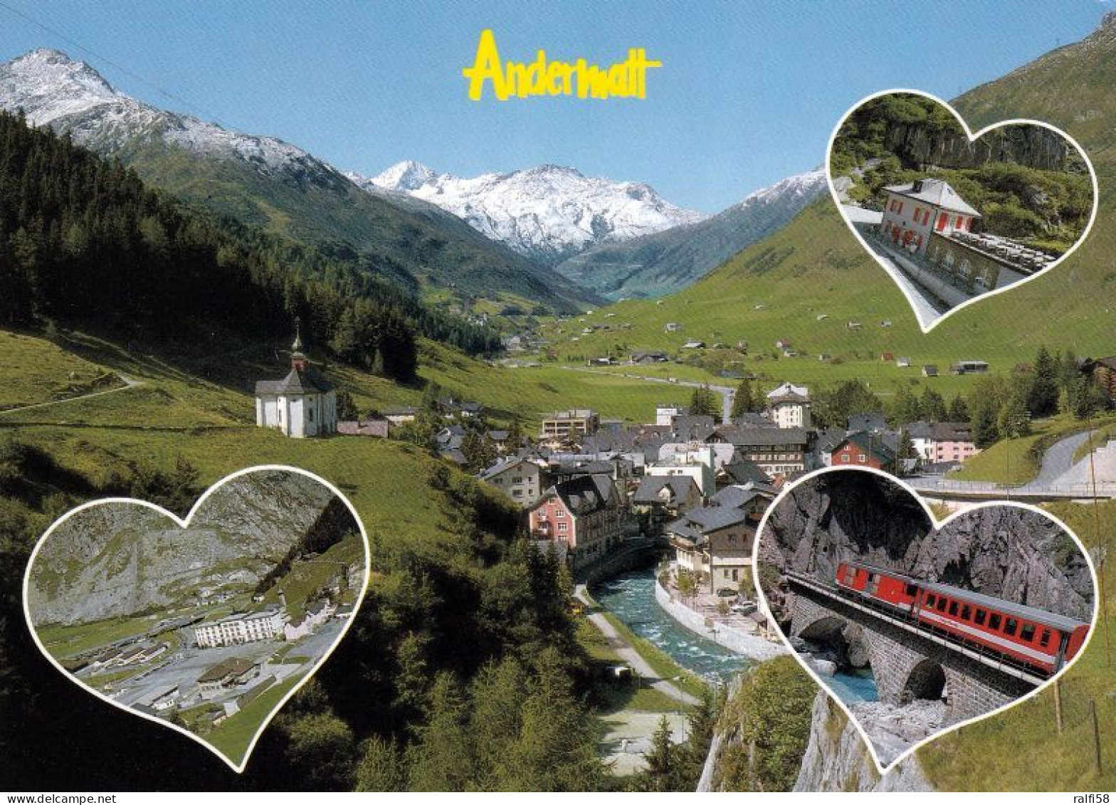 1 AK Schweiz * Ansichten Von Andermatt - Kanton Uri * - Andermatt