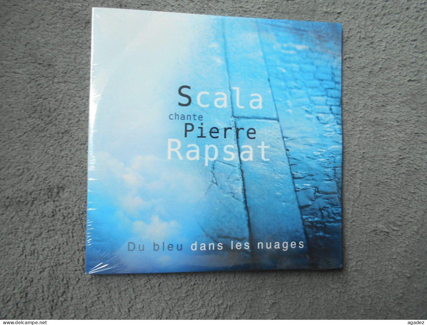 CD Pierre Rapsat "Du Bleu Dans Les Nuages " - Other - French Music