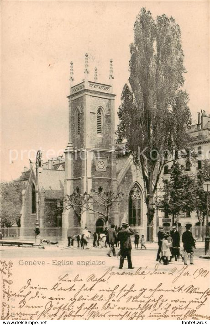 13797658 Geneve GE Eglise Anglaise Geneve GE - Autres & Non Classés