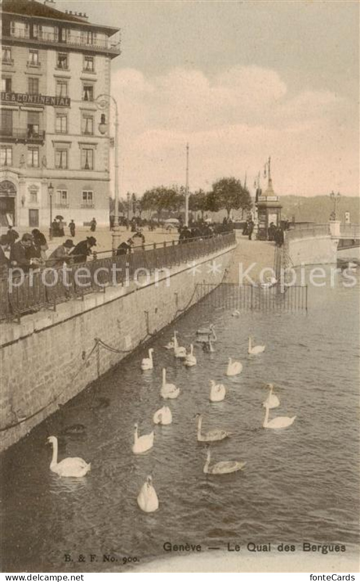 13797651 Geneve GE Le Quai Des Bergues Geneve GE - Autres & Non Classés