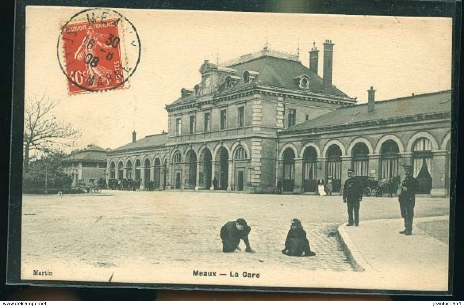 MEAUX LA GARE    (    Mes Cartes Ne Sont Pas Jaunies ) - Tournan En Brie