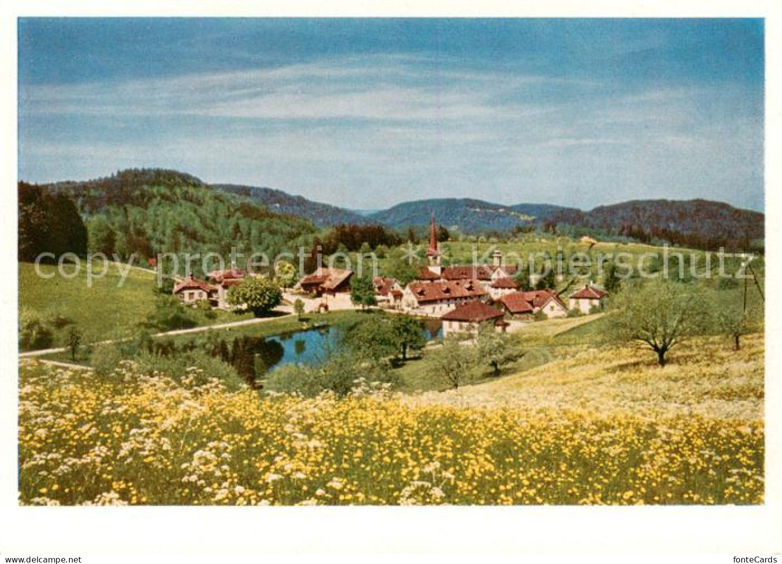 13797542 Magdenau Botsberg Flawil SG Cistercienserinnen Abtei Blumenwiesen Lands - Sonstige & Ohne Zuordnung