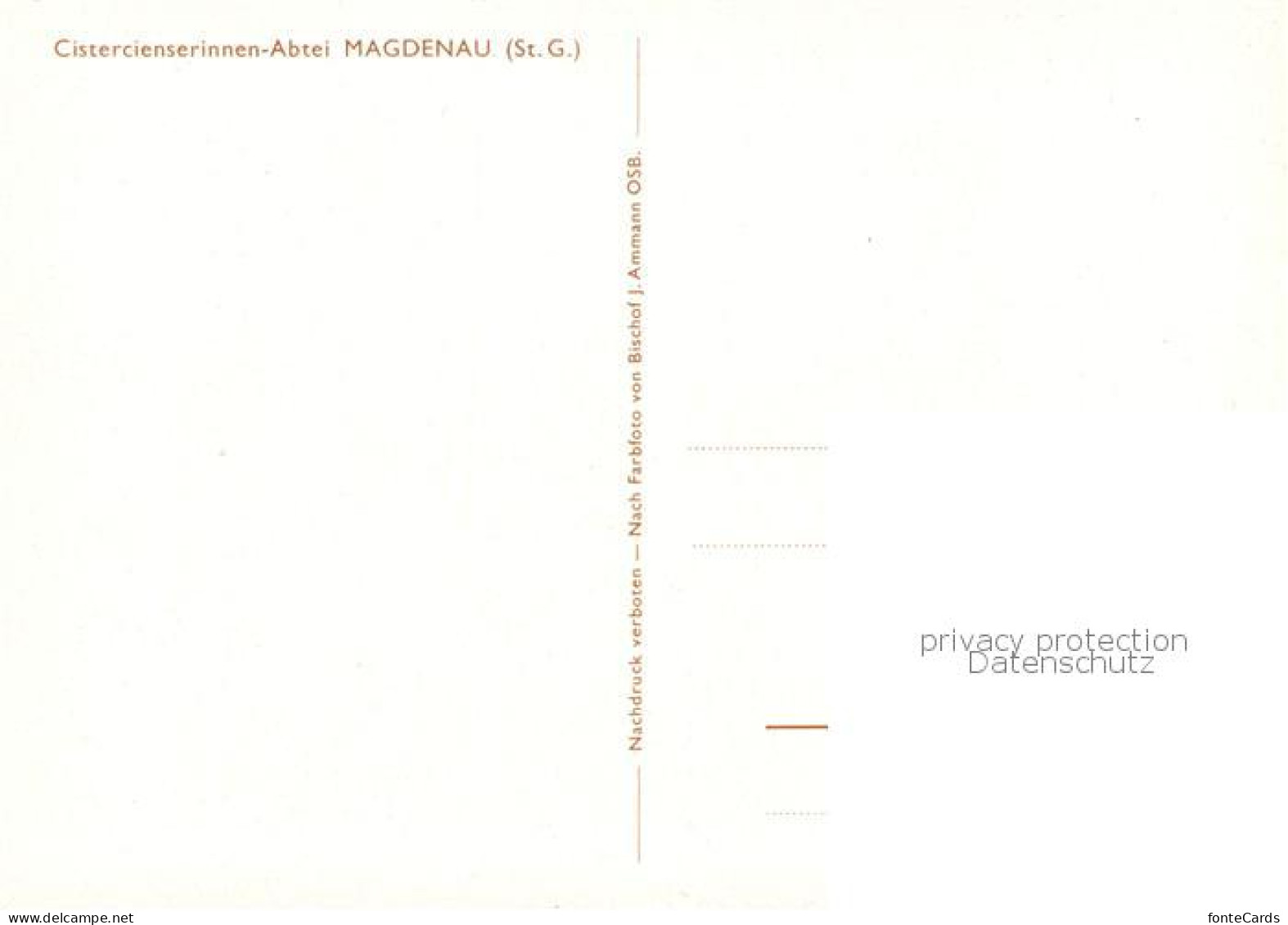 13797542 Magdenau Botsberg Flawil SG Cistercienserinnen Abtei Blumenwiesen Lands - Sonstige & Ohne Zuordnung