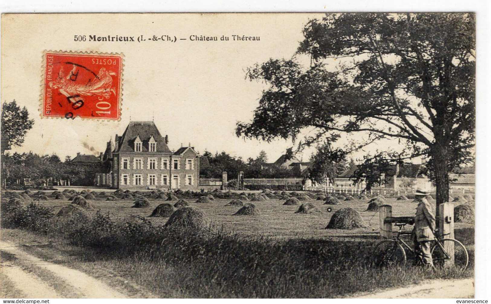 Montrieux : Chateau Du Théreau      ///  REF Avril 24 ///  BO.41 - Andere & Zonder Classificatie