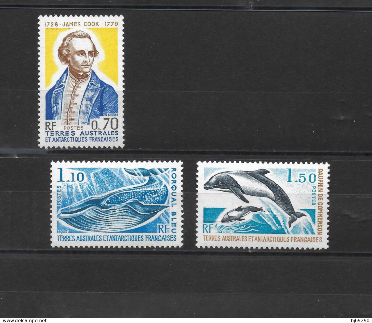 TAAF - 1976 - 77 : Timbres 63-64-65 Neufs ** - Neufs
