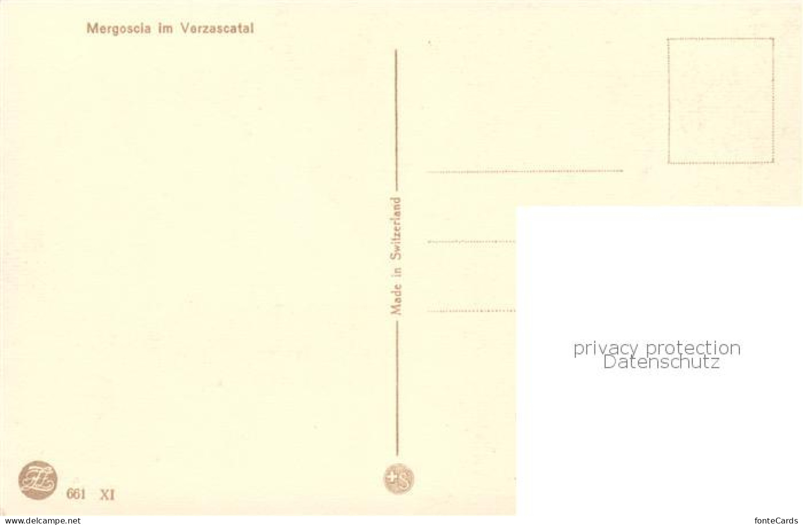 13797453 Mergoscia TI Ort Im Verzascatal Kuenstlerkarte  - Autres & Non Classés