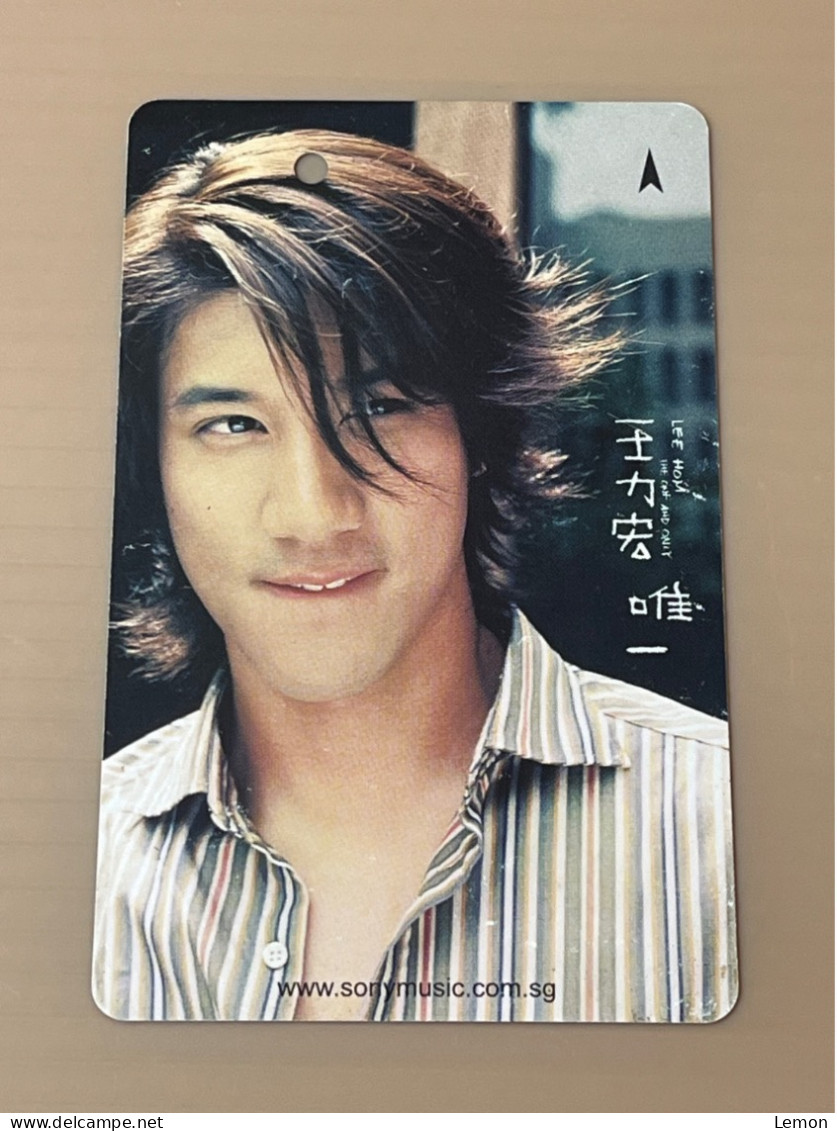 Singapore SMRT TransitLink Metro Train Subway Ticket Card, Actor & Singer Wang Leehom 王力宏, Set Of 1 Used Card - Singapore