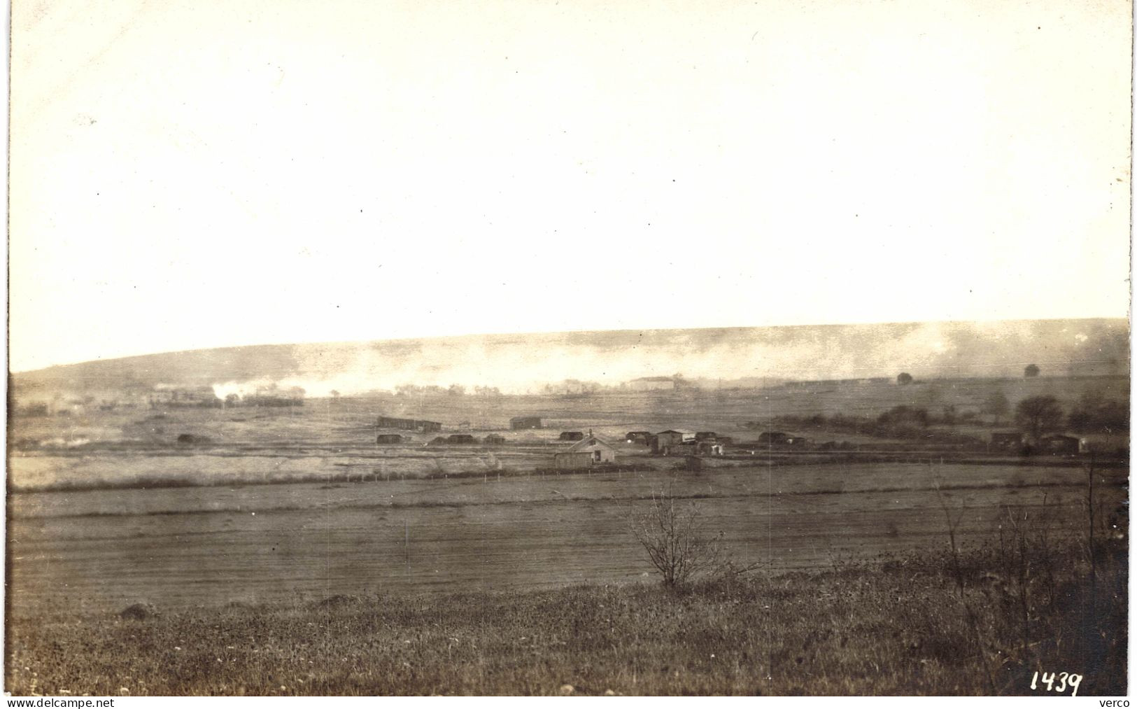 Carte PHOTO  Ancienne De  DOULCON - Tir D'artillerie - Andere & Zonder Classificatie