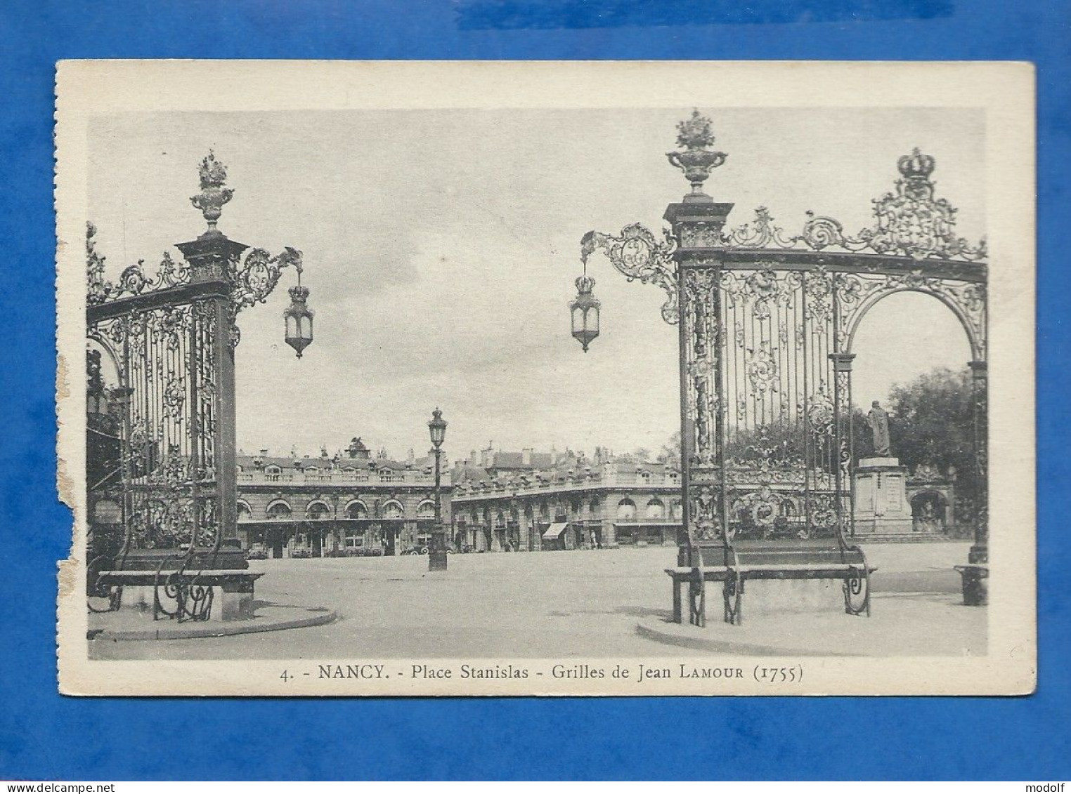 CPA - 54 - Nancy - Place Stanislas - Grilles De Jean Lamour - Non Circulée - Nancy