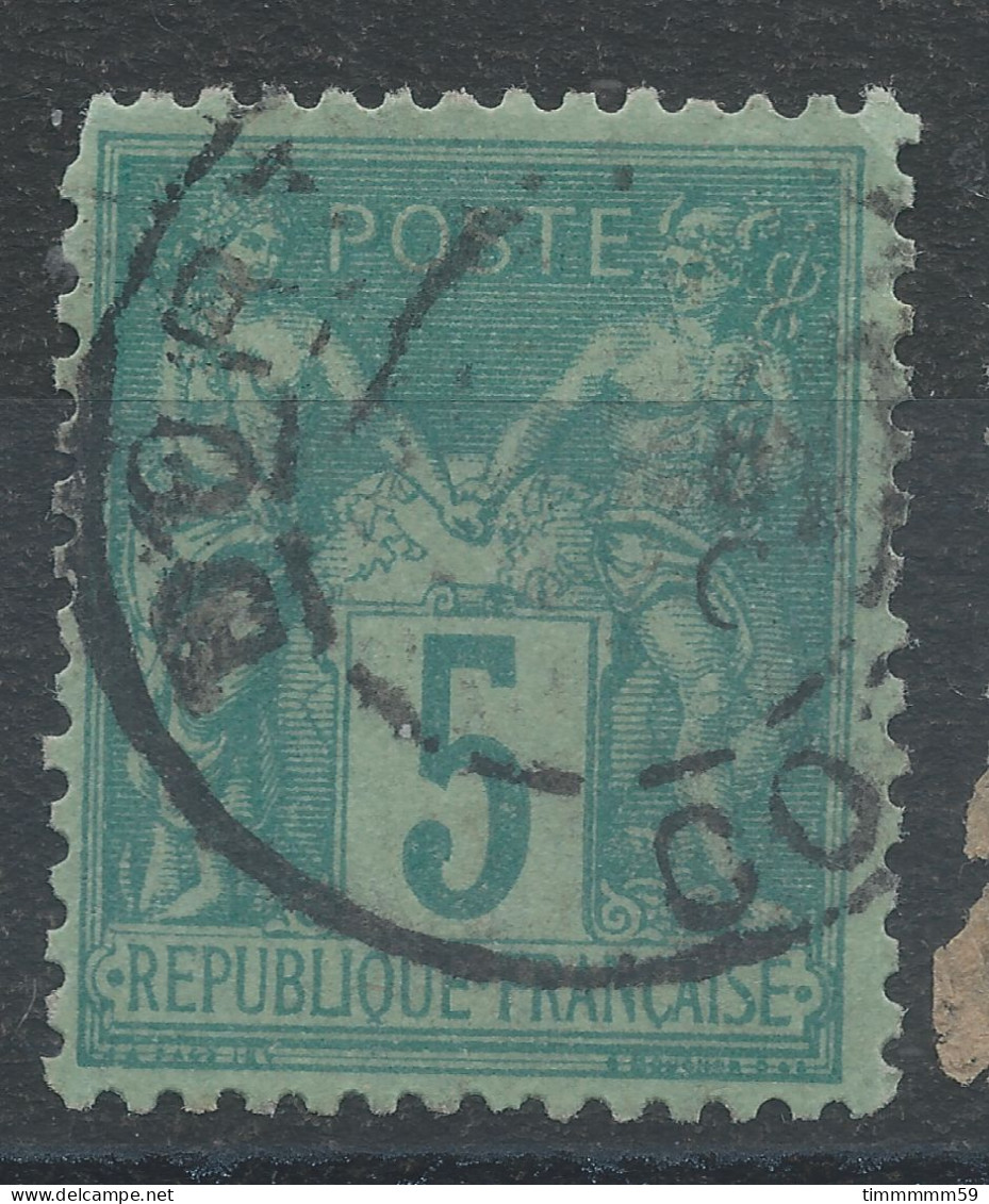 Lot N°82768   N°75, Oblitéré Cachet à Date De BORDEAUX "COURS St JEAN" (GIRONDE) - 1876-1898 Sage (Type II)