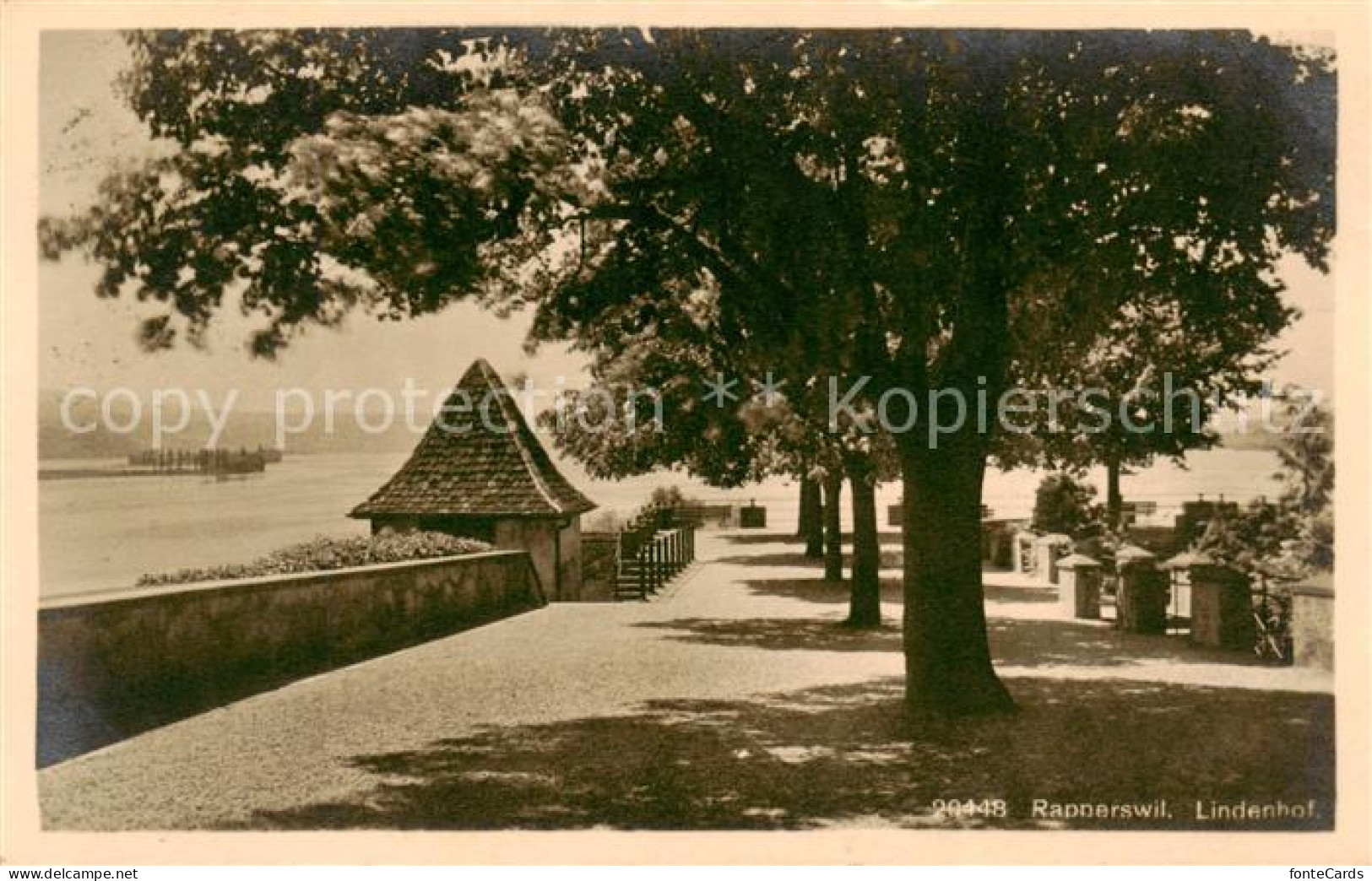 13796880 Rapperswil -Jona Rapperswyl Zuerichsee SG Lindenhof Uferpromenade Am Se - Sonstige & Ohne Zuordnung