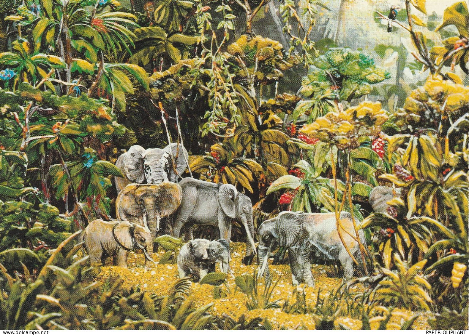 SPIELZEUG - Zinnfiguren Museum Kulmbach, Diorama "Im Westafrikanischen Urwald" - Jeux Et Jouets