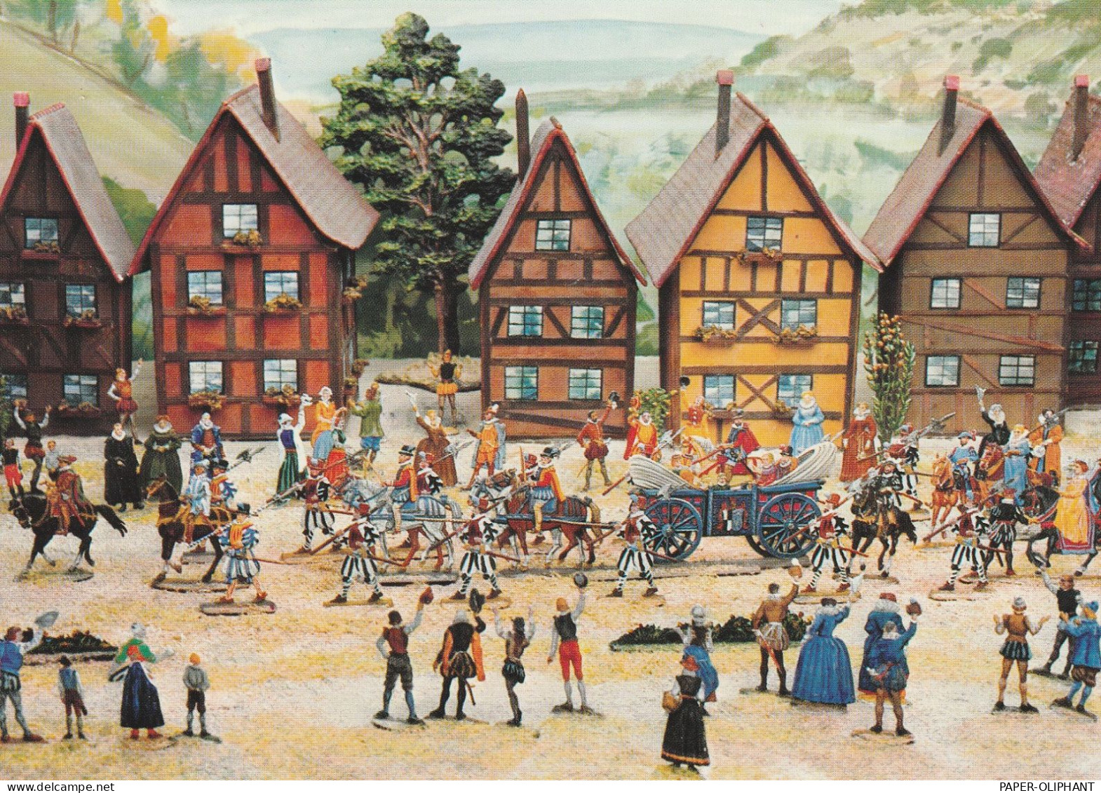 SPIELZEUG - Zinnfiguren Museum Kulmbach, Diorama "Hochzeitszug" - Games & Toys