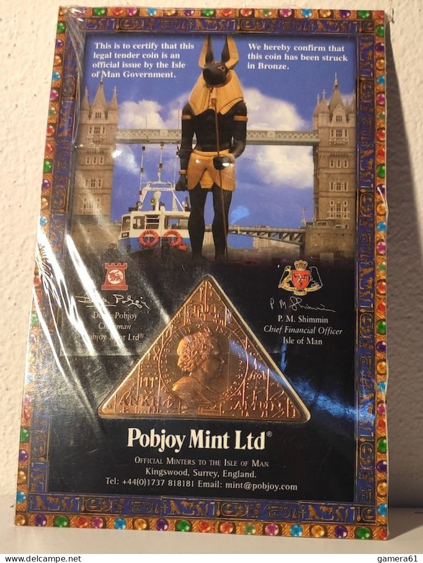 MONETA COIN MONNAIE TUTANKHAMON ISLE OF MAN 2008  POBJOY MINT LTD SEALED IN ORIGINAL PACKAGE - Other - Africa