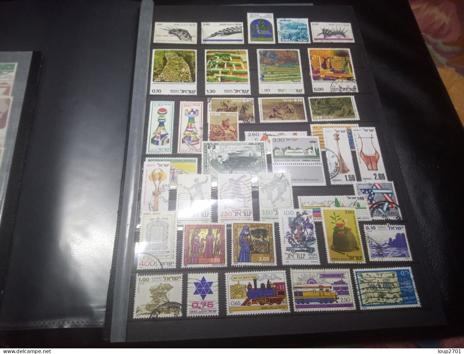 DM949 LOT FEUILLES ISRAEL N / O A TRIER COTE++ DEPART 10€ - Collections (en Albums)