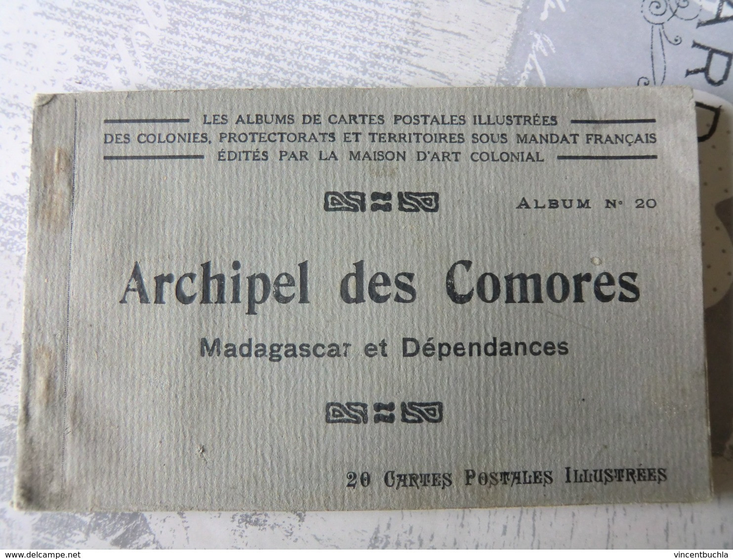 Carnet Complet 20 Cpa Archipel Des Comores Madagascar Et Dépendances Anjouan Mayotte Moheli - Mayotte