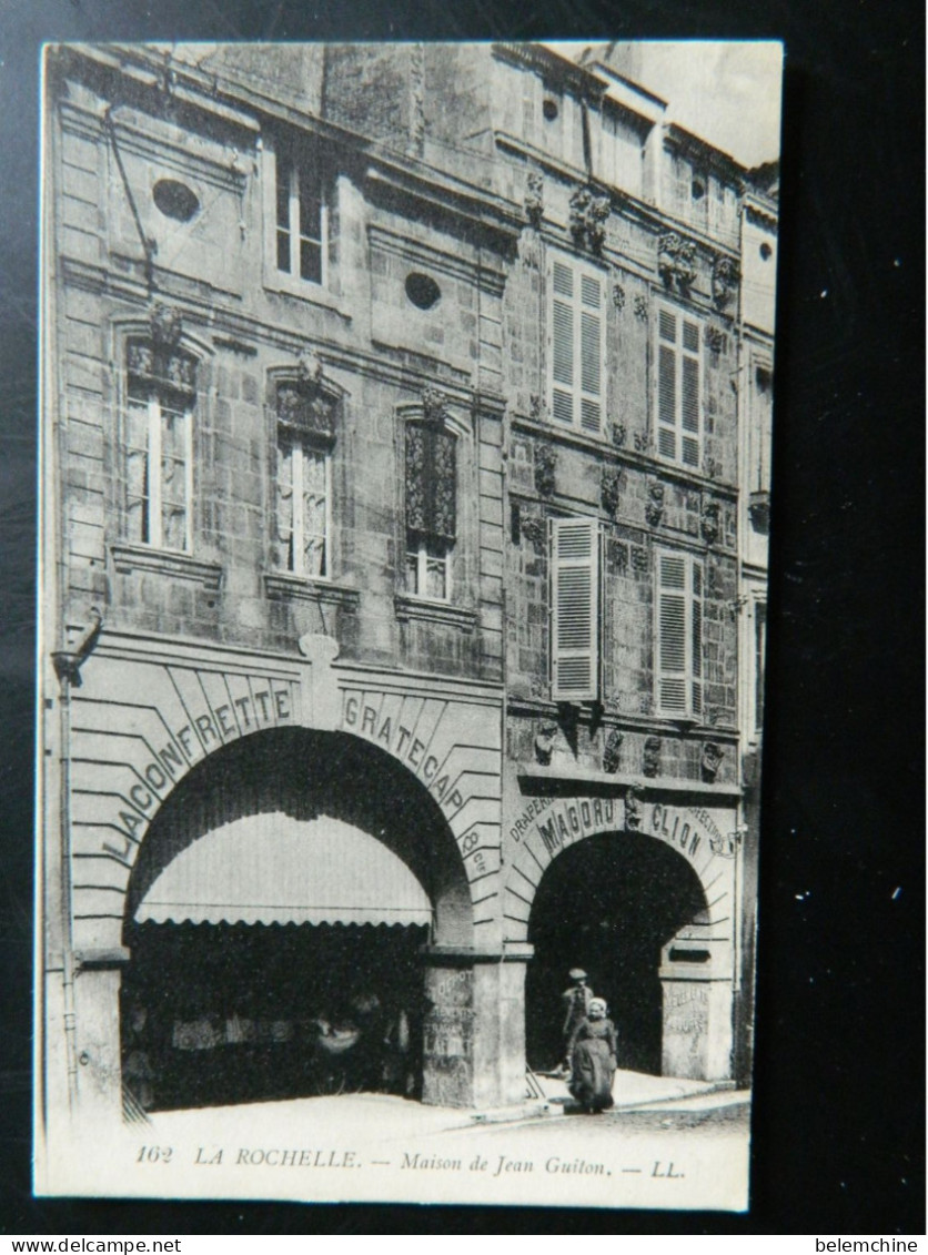 LA ROCHELLE                           MAISON DE JEAN GUITON - La Rochelle