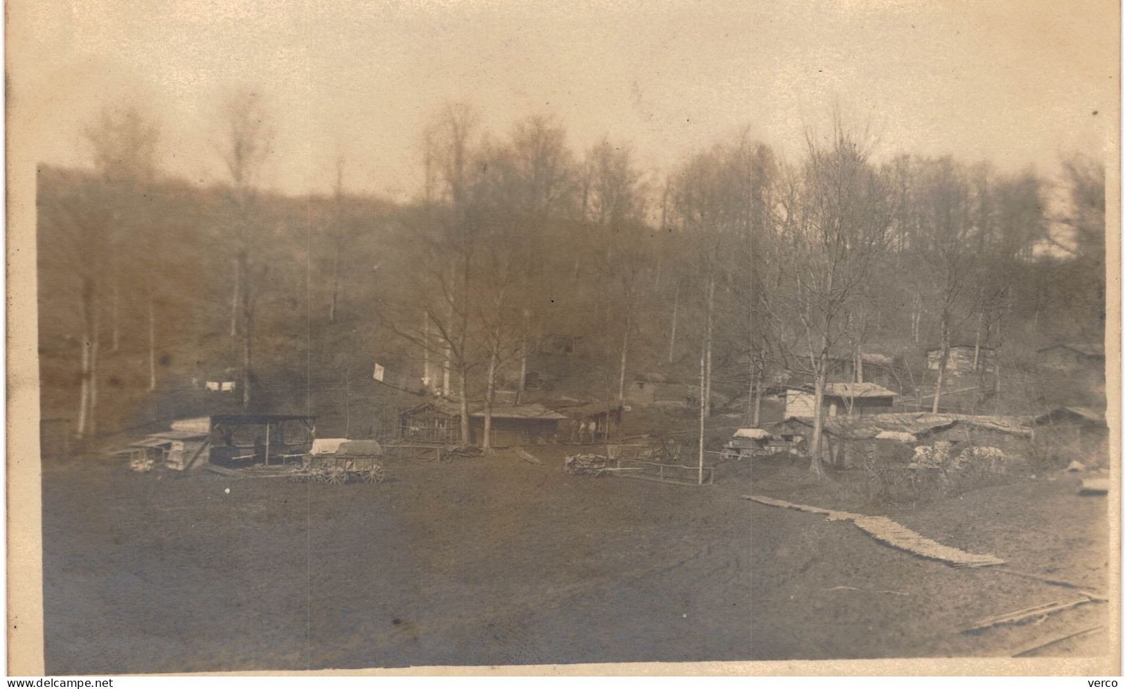 Carte PHOTO  Ancienne De  FONTAINES  St  CLAIR - Otros & Sin Clasificación