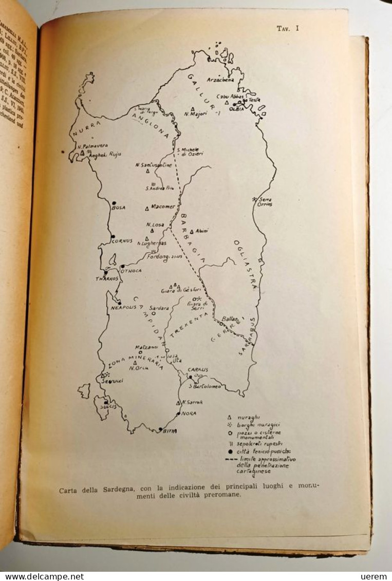 1950 Sardegna Archeologia Pallottino PALLOTTINO MASSIMO La Sardegna Nuragica Roma, Edizioni Del Gremio, 1950 - Libri Antichi