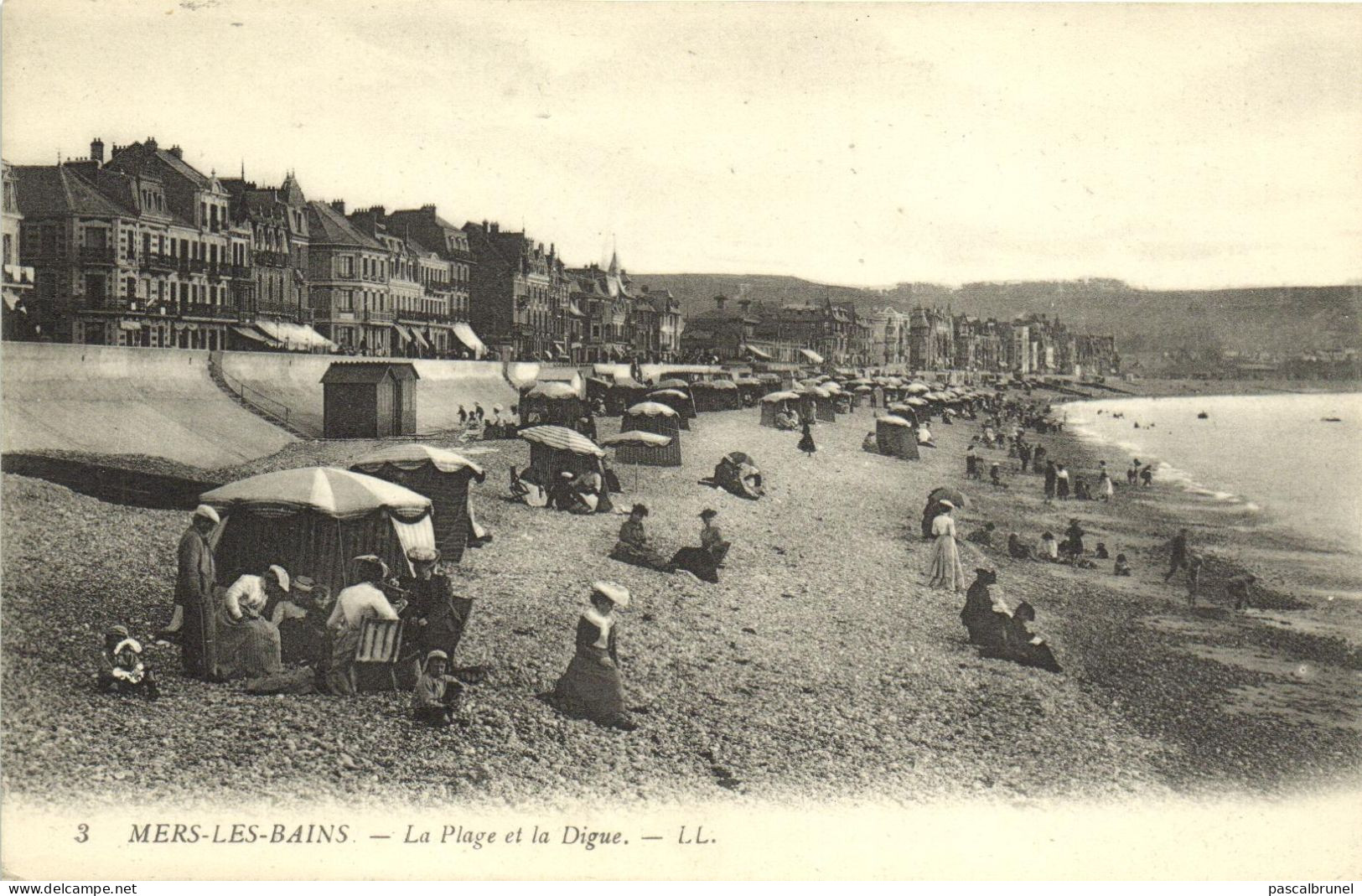 MERS LES BAINS - LA PLAGE ET LA DIGUE - Mers Les Bains