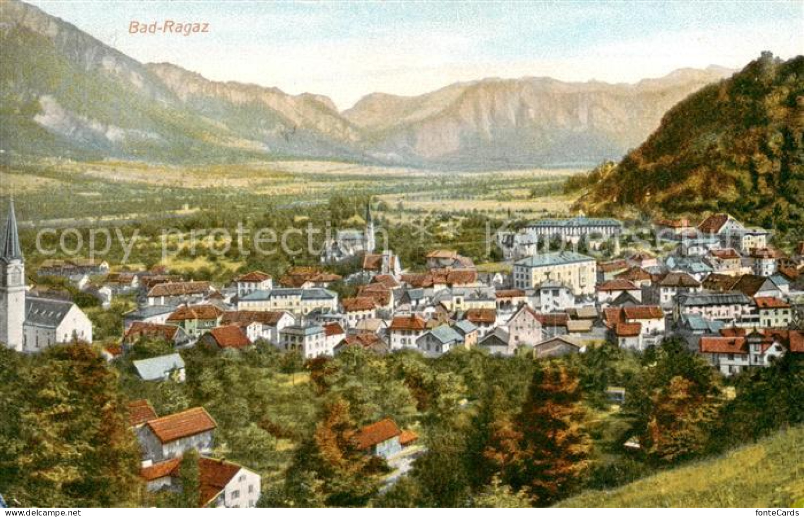 13795938 Bad Ragaz Ragatz SG Panorama  - Sonstige & Ohne Zuordnung