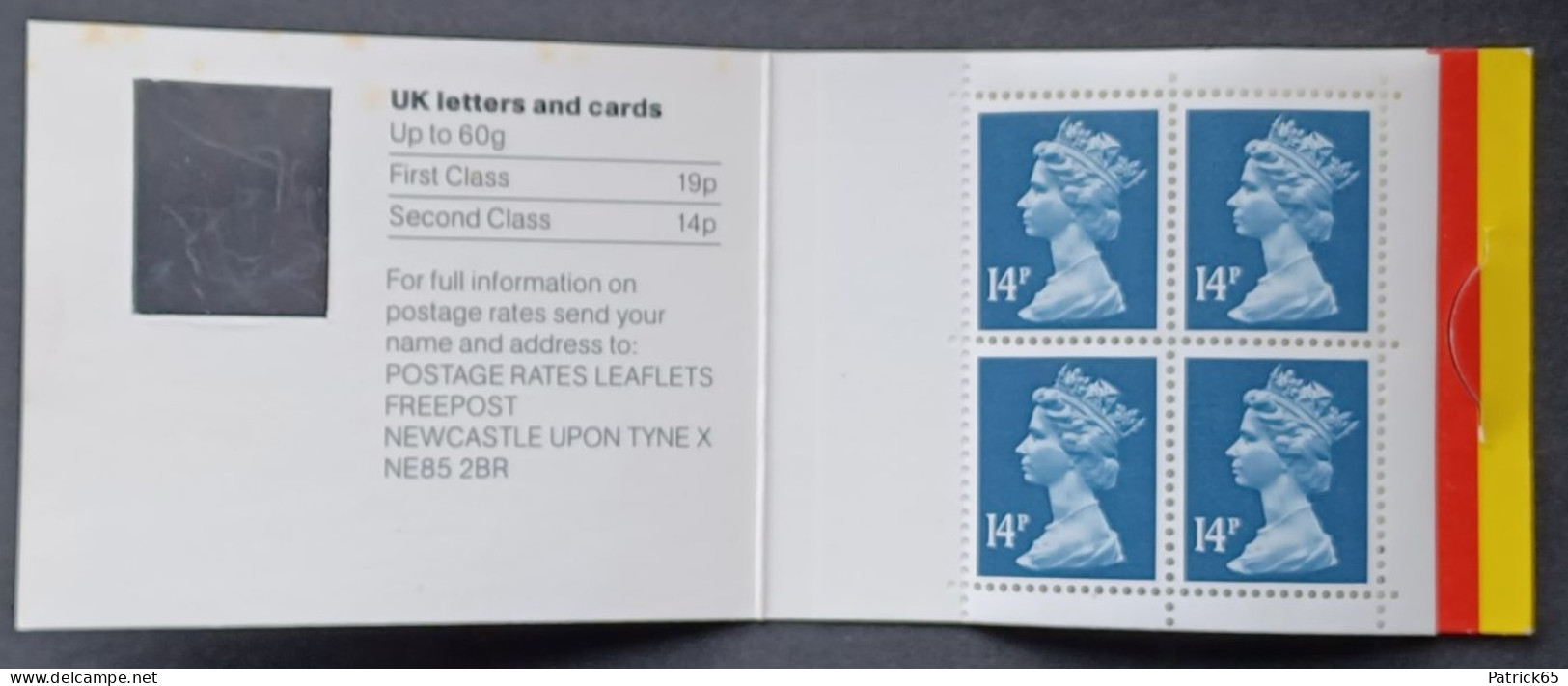 Groot Brittannie 1988 Sg.GB2 Compleet Barcode Booklet - MNH (See Description) - Booklets