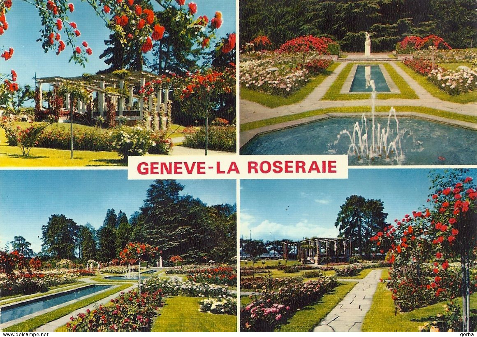 *CPM - SUISSE - GENEVE - La Roseraie - Genève