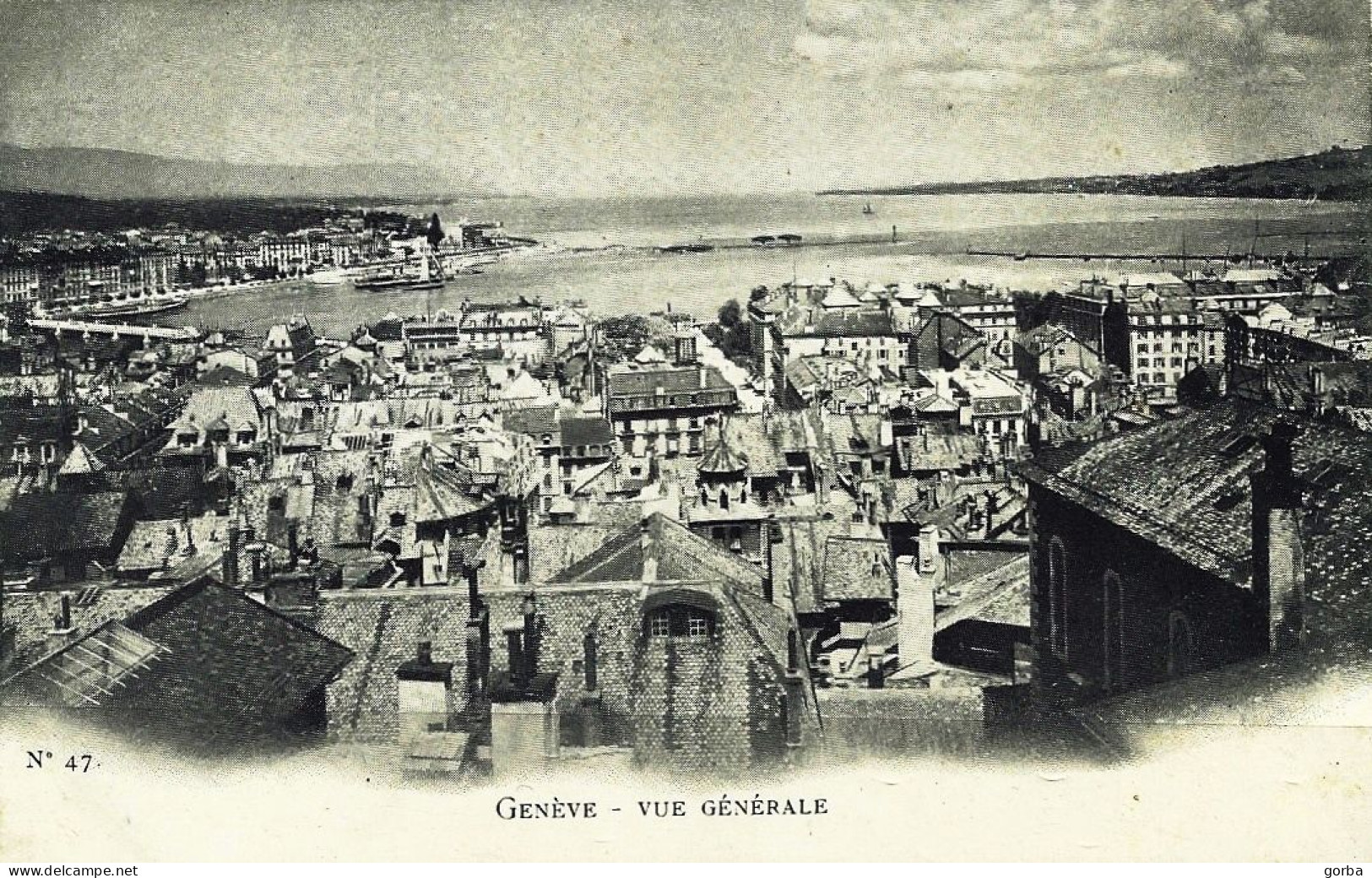 *CPA - SUISSE - GENEVE - Vue Générale - Précurseur - Genève