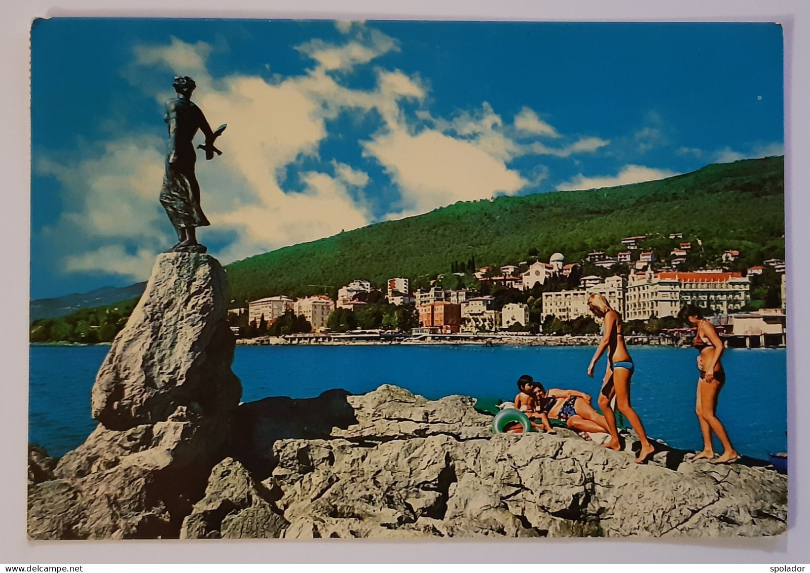 OPATIJA-Vintage Postcard-Ex-Yugoslavia-Croatia-Istra-Hrvatska-used With Stamp-1978 - Joegoslavië