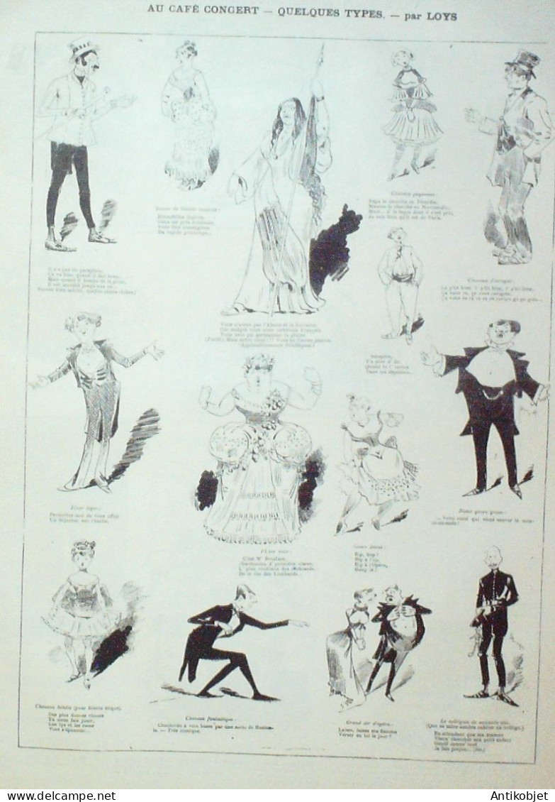 La Caricature 1882 N°137 Voyage D'un Reporter Dans L'Amérique Du Sud Clérice Loys Tinant - Magazines - Before 1900