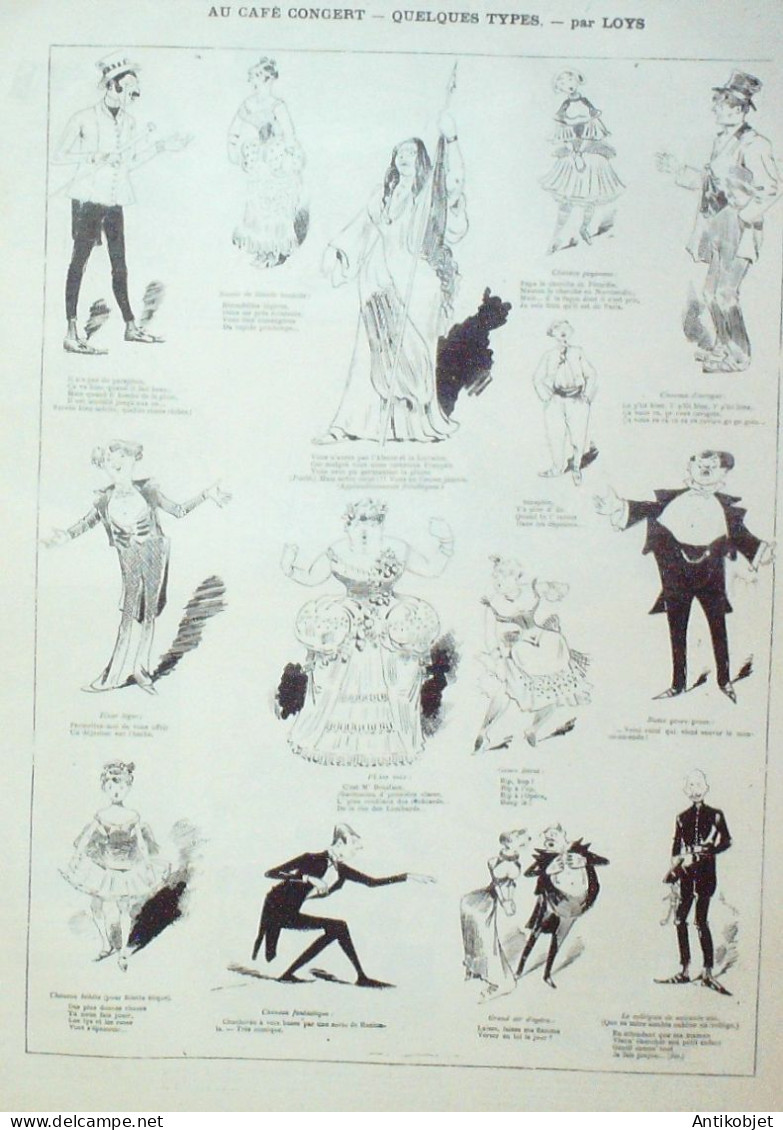 La Caricature 1882 N°137 Voyage D'un Reporter Dans L'Amérique Du Sud Clérice Loys Tinant - Riviste - Ante 1900