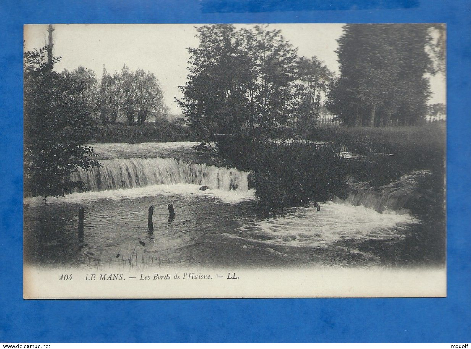 CPA - 72 - Le Mans - Les Bords De L'Huisne - Non Circulée - Le Mans