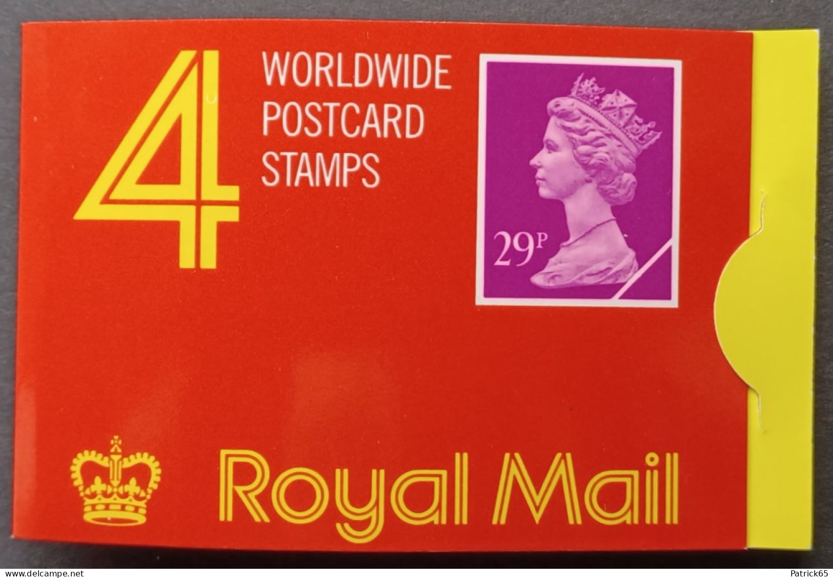 Groot Brittannie 1989 Sg.GG1 Compleet Barcode Booklet - MNH - Postzegelboekjes