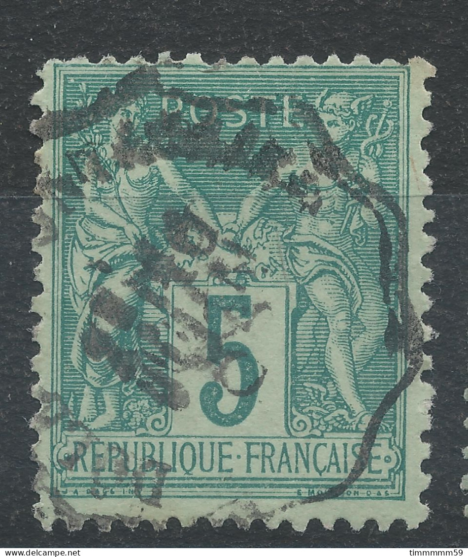 Lot N°82772   N°75, Oblitéré Cachet à Date Des Ambulants - 1876-1898 Sage (Tipo II)