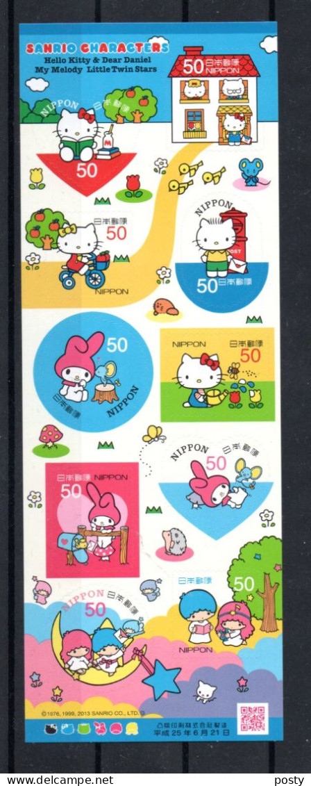 JAPON - JAPAN - 2013 - PERSONNAGES SANRIO - HELLO KITTY - DANIEL MELODY - LITTLE TWIN STARS - - Nuevos