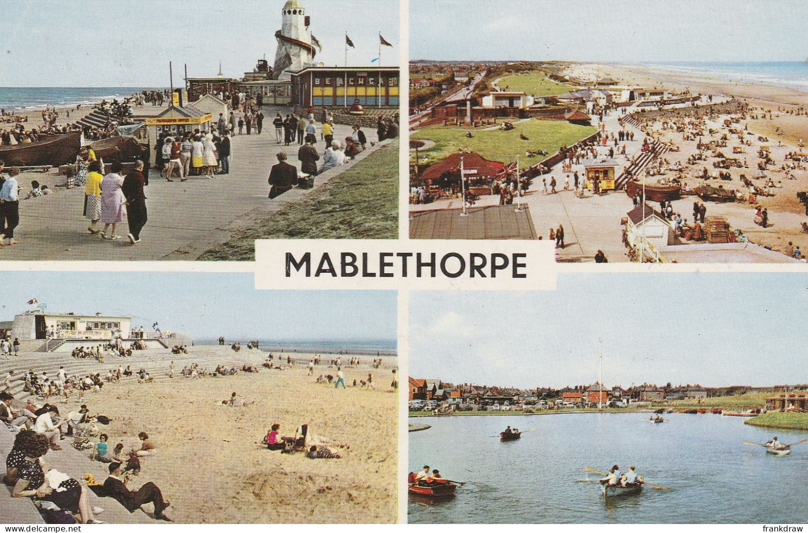 Postcard - Mablethorpe Four Views - Card No.plc15360 - Posted 8th Sept 1966 - VERY GOOD - Unclassified