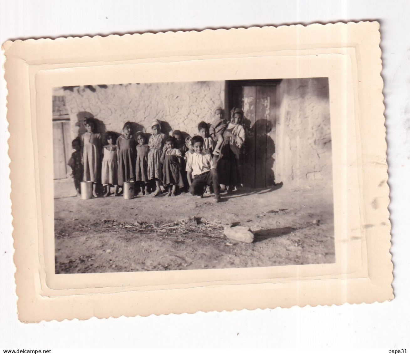 Photo  Groupe D'enfants Du Maghreb (Algérie?) - Anonymous Persons