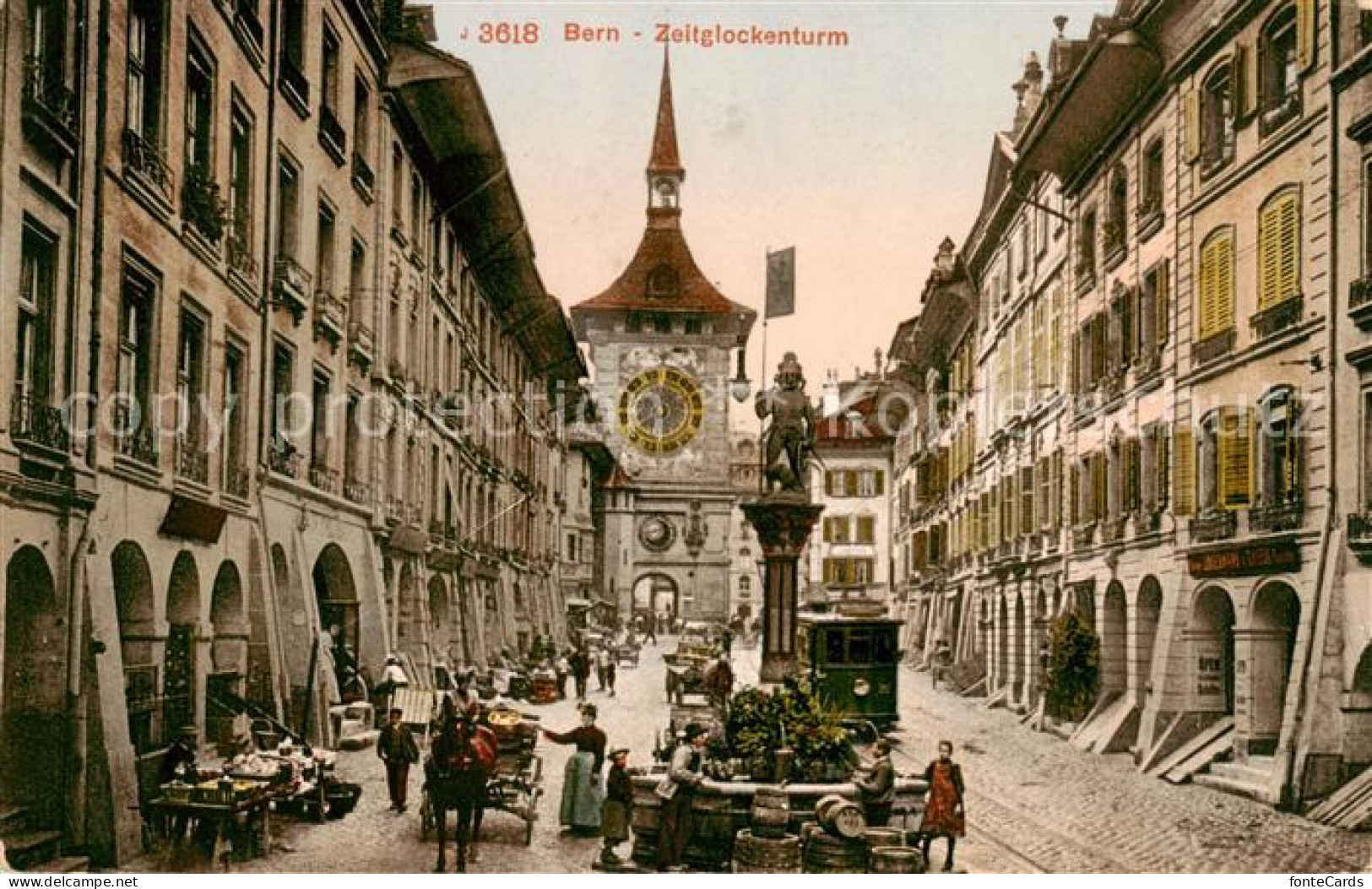 13795573 Bern BE Altstadt Brunnen Zeitglockenturm Bern BE - Sonstige & Ohne Zuordnung