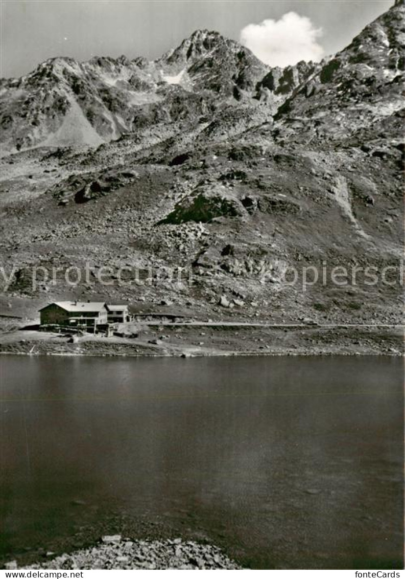 13795422 Flueela-Hospitz 2389m Flueelapass GR Mit Weisshorn Fliegeraufnahme  - Sonstige & Ohne Zuordnung