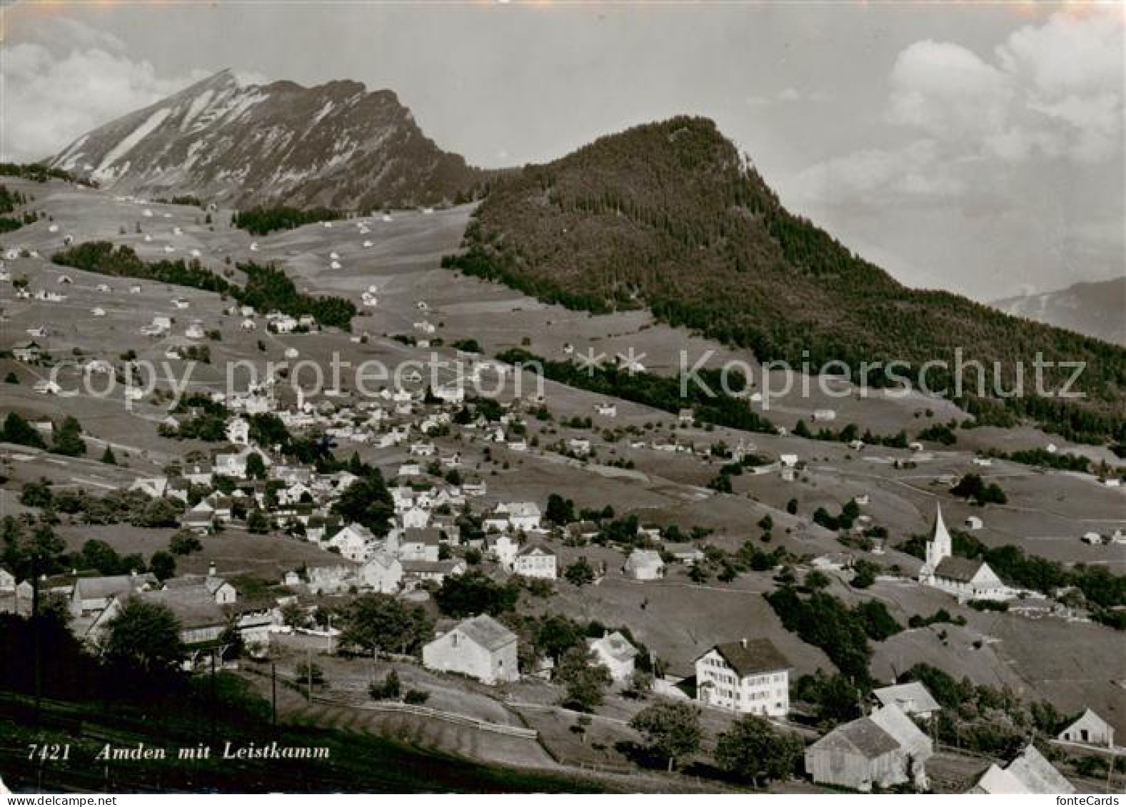 13795338 Amden SG Panorama Mit Leistkamm Amden SG - Sonstige & Ohne Zuordnung