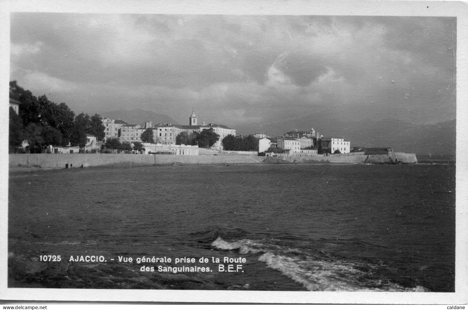 -2A - CORSE-   AJACCIO -  Vue. Generale. Prise De La Route Des Sanguinaires - Ajaccio