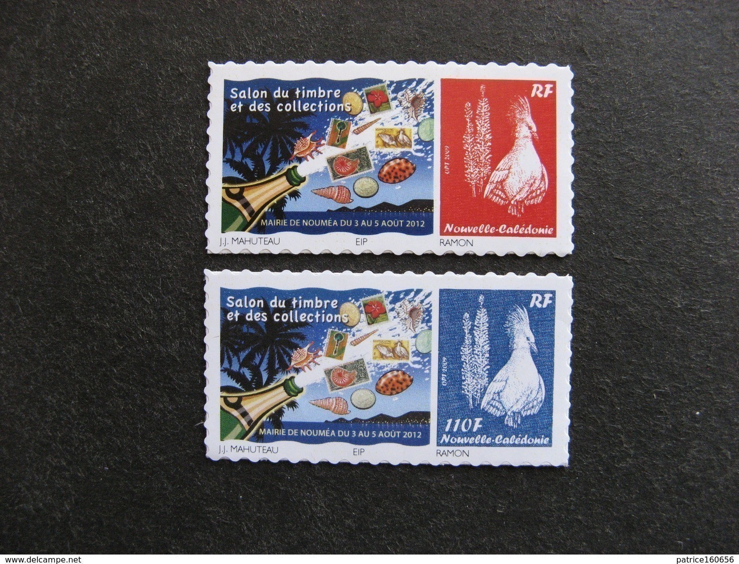 Nouvelle-Calédonie: TB Paire N°1153 A Et N° 1153 B, Neufs XX . - Unused Stamps