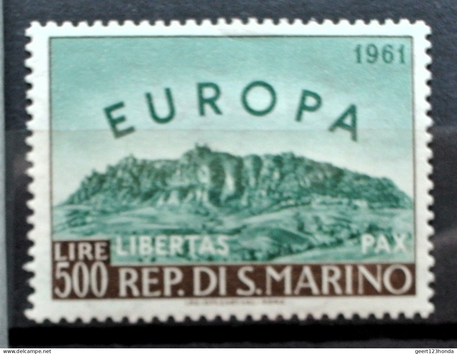 EUROPA CEPT 1961 " SAN MARINO " Michelnr 700  Mooi Postfrisch € 40,00 - Neufs