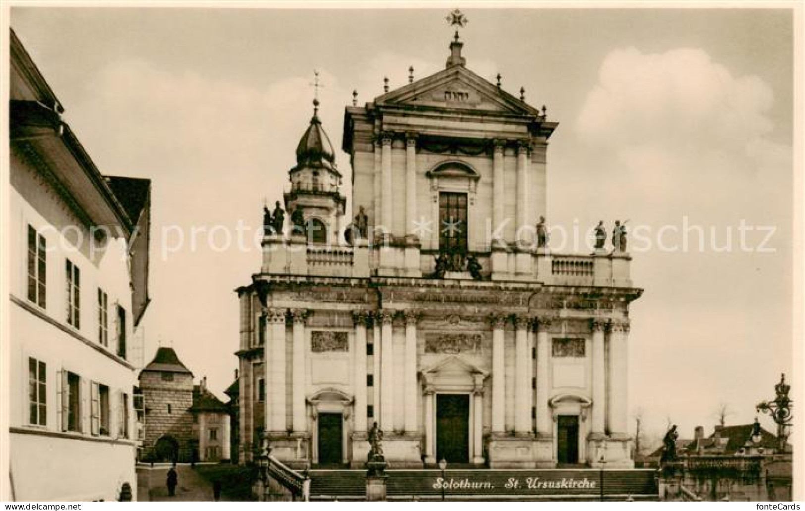 13795268 Solothurn St Ursuskirche Solothurn - Andere & Zonder Classificatie